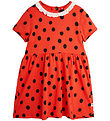 Mini Rodini Kjole - Dots - Rød