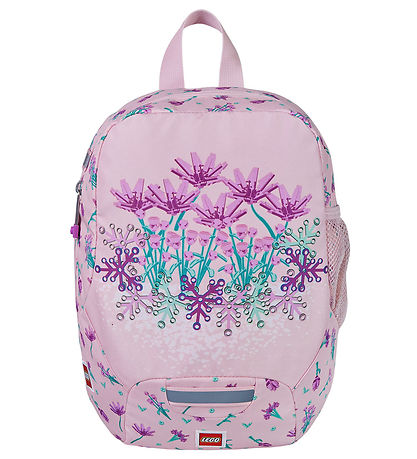 LEGO® Børnehavetaske - Flowers - 10 L - Lyserød