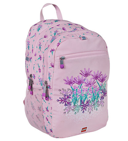 LEGO® Rygsæk - Flowers - 18 L - Lyserød