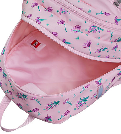 LEGO® Rygsæk - Flowers - 18 L - Lyserød