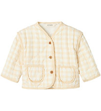 Lil' Atelier Jakke - NbfLarose - Quilt - Coconut Milk