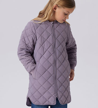 Name It Termofrakke - NkfMarlin - Quilt - Gray Ridge