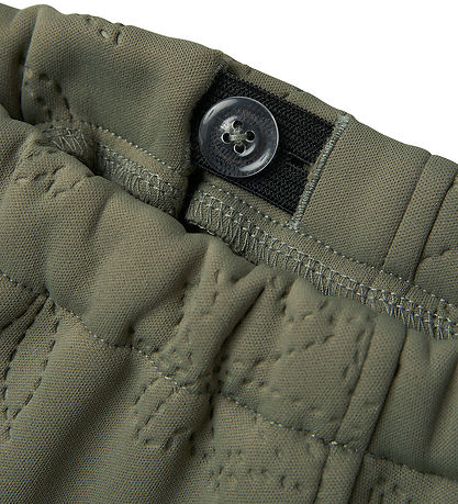 Name It Softshellsæt m. Fleece - NmmMars - Quilt - Dusty Olive