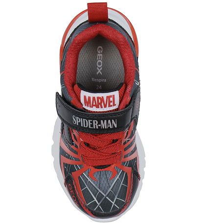 Geox Blinkesko - J Ciberdron - Marvel Spider-Man - Black/Red