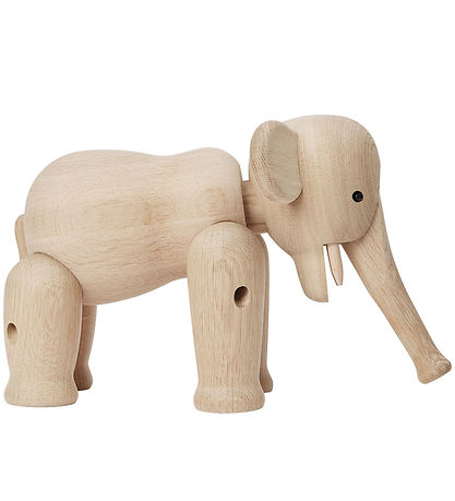 Kay Bojesen Træfigur - Elefant - Stor - 22 cm - Eg