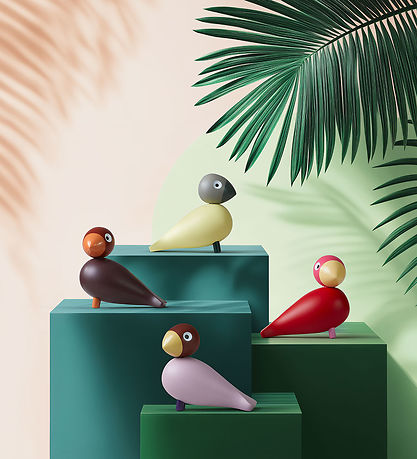 Kay Bojesen Træfigur - Sangfugl - 12,5 cm - Bella
