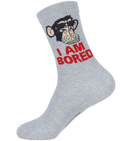 LMTD Strømper - 3 Pack - NlmAbris - Black/3p SORT+FLINT STONE+LY