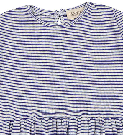 MarMar Kjole - Rib - Modal - Dioa - Blue Stripe
