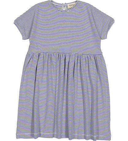MarMar Kjole - Rib - Modal - Dioa - Blue Stripe