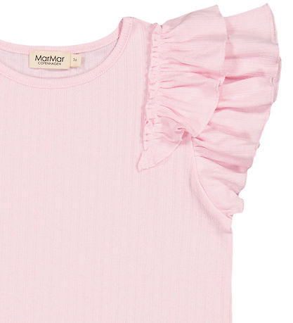 MarMar T-shirt - Modal - Tavora Frill - Cotton Candy