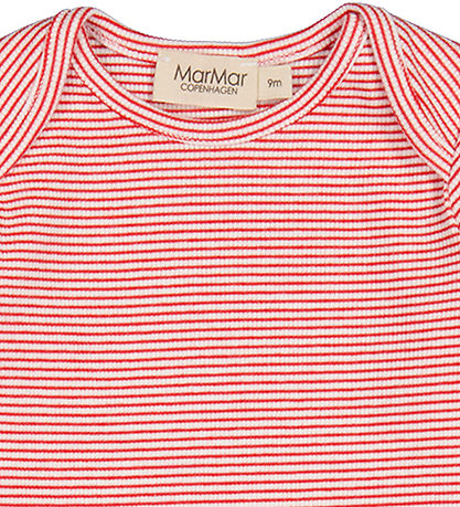 MarMar Body l/æ - Rib - Modal - Ben - Red Stripe