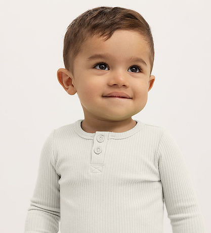 MarMar Bluse - Rib - Modal - Mint Chalk