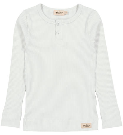 MarMar Bluse - Rib - Modal - Mint Chalk
