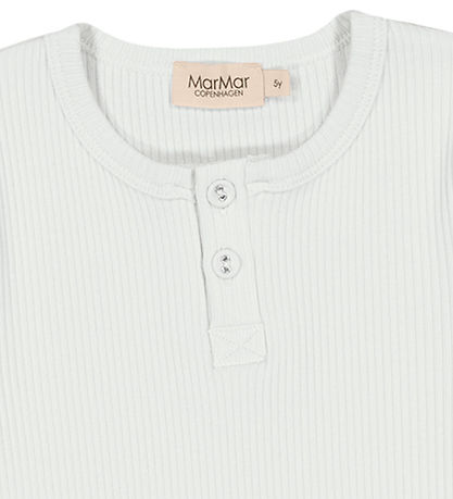MarMar T-shirt - Rib - Modal - Mint Chalk