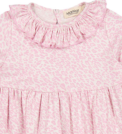 MarMar Kjole - Viskose - Diora Frill - Pink Leo