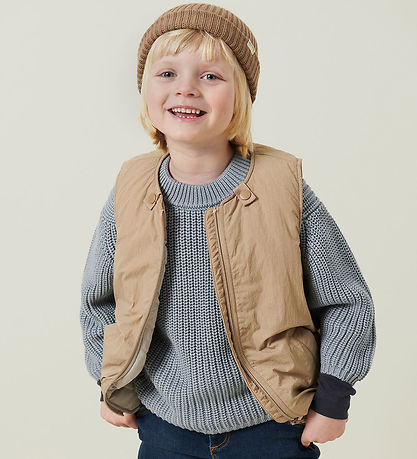 MarMar Bluse - Modal - Strik - Tota - Pigeon Blue