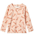 Liewood Badebluse - Noah - UV40+ - Seahorse/Apple Blossom