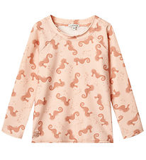 Liewood Badebluse - Noah - UV40+ - Seahorse/Apple Blossom