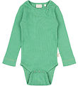 Petit Piao Body l/æ - Rib - Modal - Green Spruce