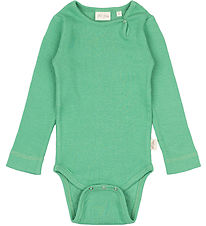 Petit Piao Body l/æ - Rib - Modal - Green Spruce
