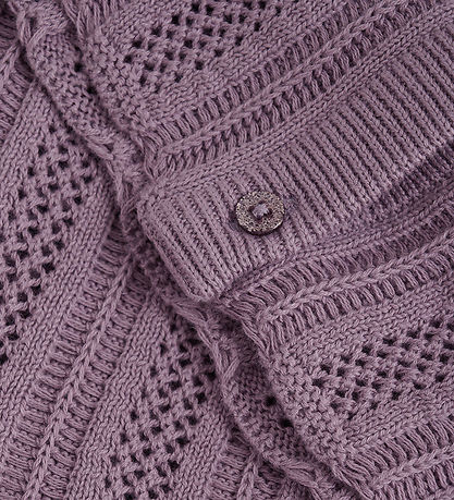 Minymo Knit Cardigan - Elderberry