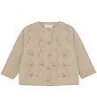 Minymo Cardigan Knit - Beige Meleret