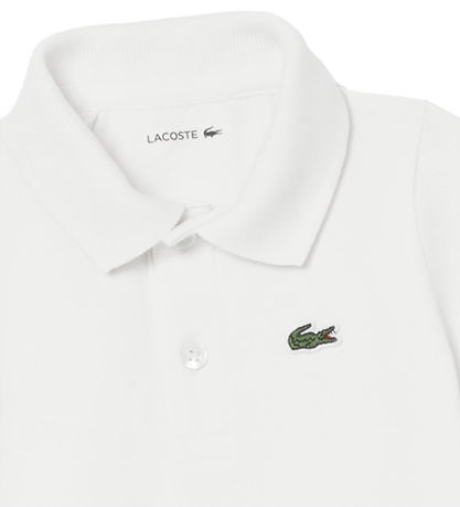 Lacoste Body k/æ - Piqué - Hvid m. Logo