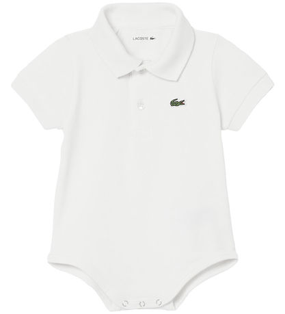 Lacoste Body k/æ - Piqué - Hvid m. Logo