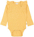 Petit Piao Body l/æ - Rib - Modal - Yellow Sun