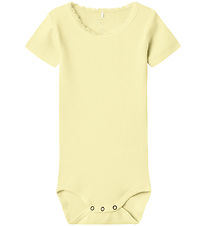 Name It Body k/æ - Rib - Noos - NbfKab - Pastel Yellow