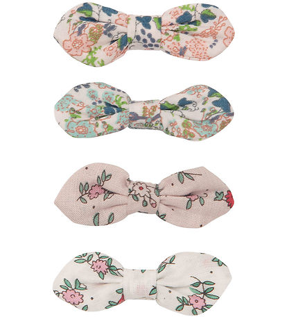Mimi & Lula Hårclips - 4-pak - 4 cm - Flora Bow Florence