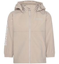 Didriksons Lightweight Jacket - Raspberry - Beach Beige