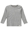 Sofie Schnoor Bluse - Rib - Petriciasb - Gråmeleret