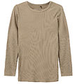 Sofie Schnoor Bluse - Rib - Petriciask - Dark Sand