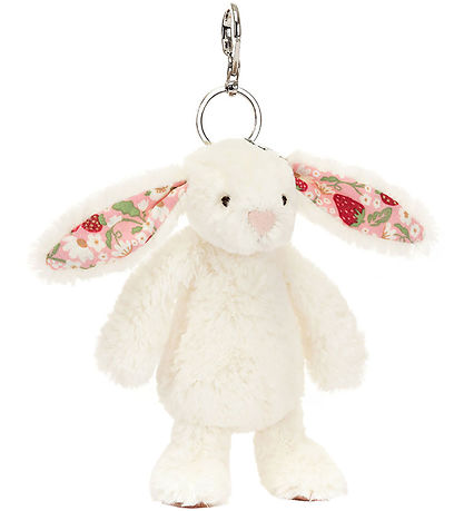 Jellycat Nøglering - 18x5 cm - Blossom Cream Bunny 'Berry' Bag