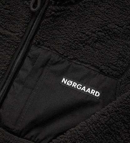 Mads Nørgaard Fleecejakke - Jeffo - Jet Black
