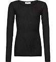Rosemunde Bluse - Rib - Baku - Sort