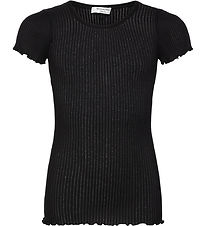 Rosemund T-shirt - Rib - Baku - Sort