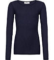 Rosemunde Bluse - Rib - Baku - Navy