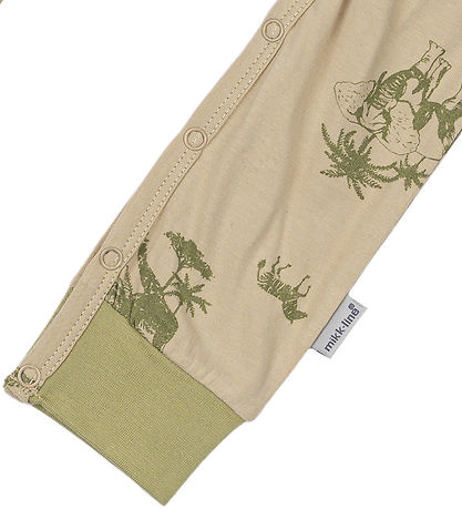 Mikk-Line Heldragt - 2-Pak - Gray green