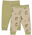 Mikk-Line Leggings - 2 pak - Gray Green