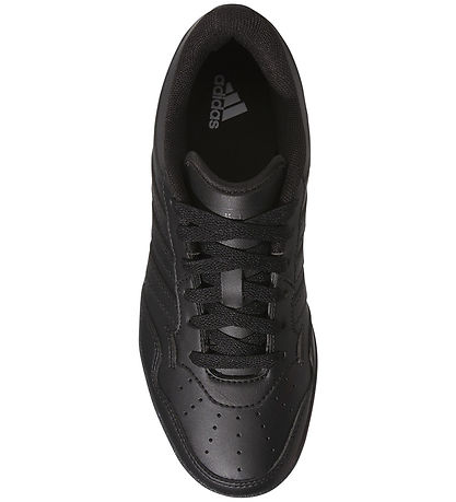 adidas performance Sko - Hoops 4.0 J - Cblack/Cblack/Ftwwht