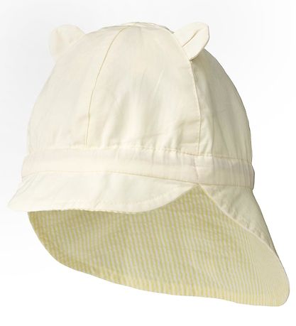 Liewood Legionærhat - Gorm - Vendbar - Stripe Lemonade/Creme De 