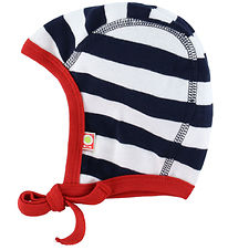 Katvig Babyhjelm - Navy/Hvid Stribet