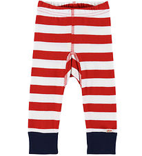 Katvig Leggings - Rød/Hvid Stribet