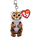 Ty Nøglering m. Bamse - Beanie Bellies - 10 cm - Clawdia