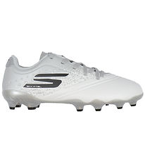 Skechers Fodboldstøvler - Razor 1.5 JR TD FG - Hvid/Sølv