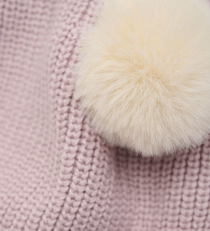 Huttelihut Hue - Strik - Cloud Gray m. Kvaste