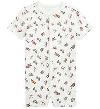 Polo Ralph Lauren Sommedragt - Hvid m. Print