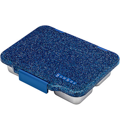 Yumbox Madkasse m. 4 Rum - Bento Steel - Twilight Glitter